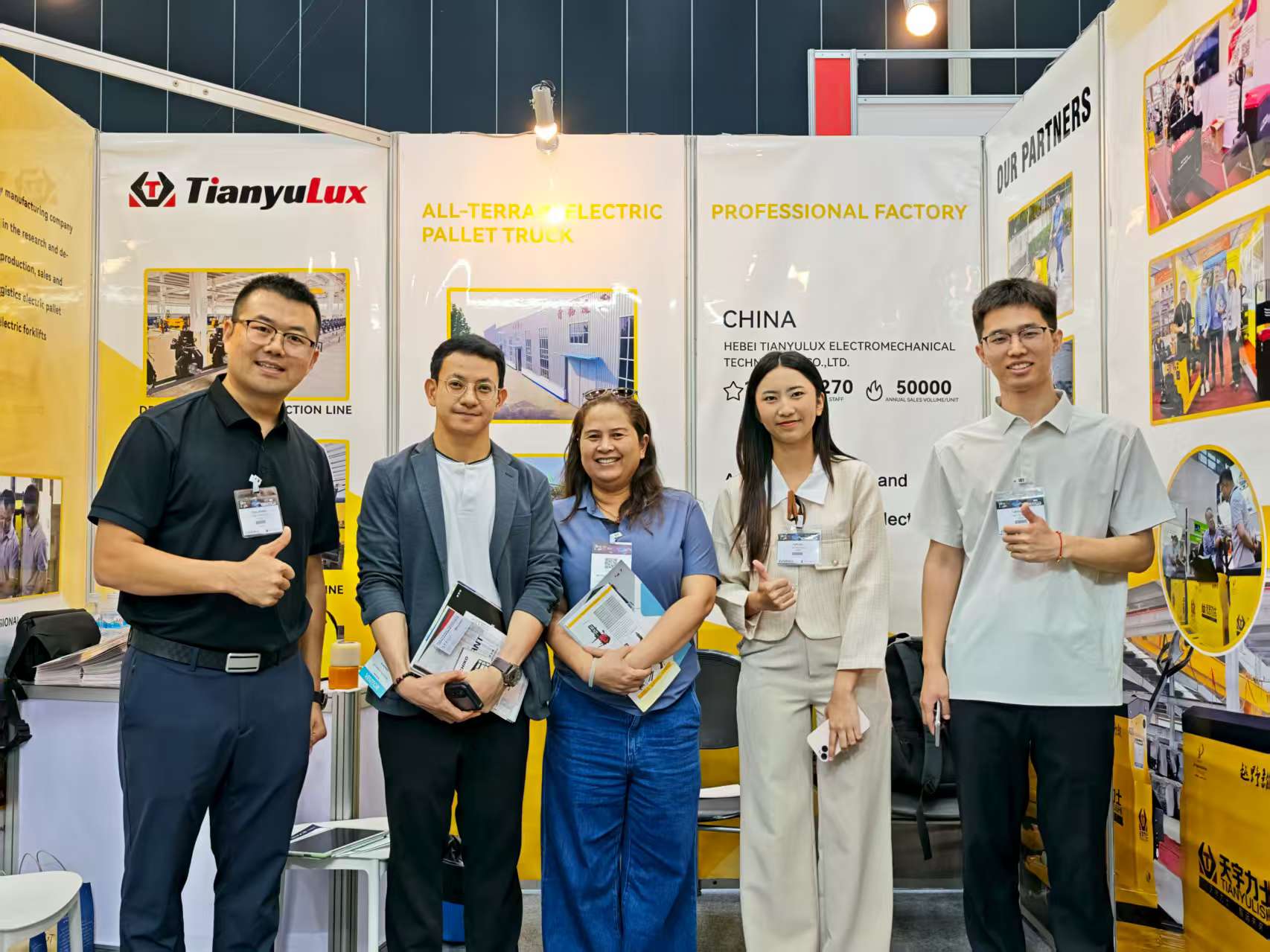 TianyuLux från Hebei Debuterar på TILOG - LOGISTIX 2025